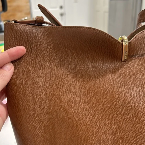 Furla Cognac Ribbon M Hobo Bag, RTR - Picture 5 of 10